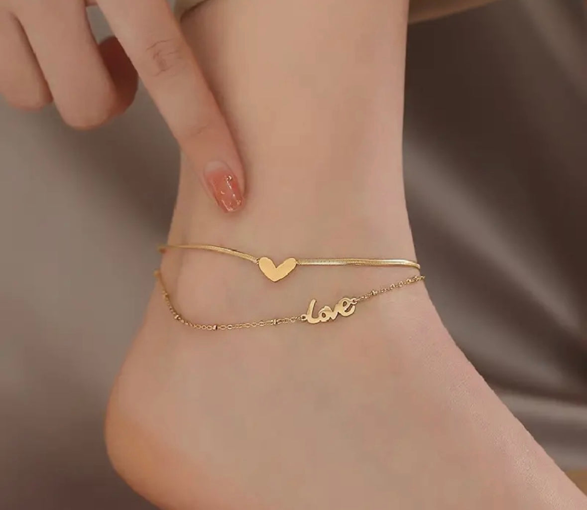 LOVE ANKLET BRACELET