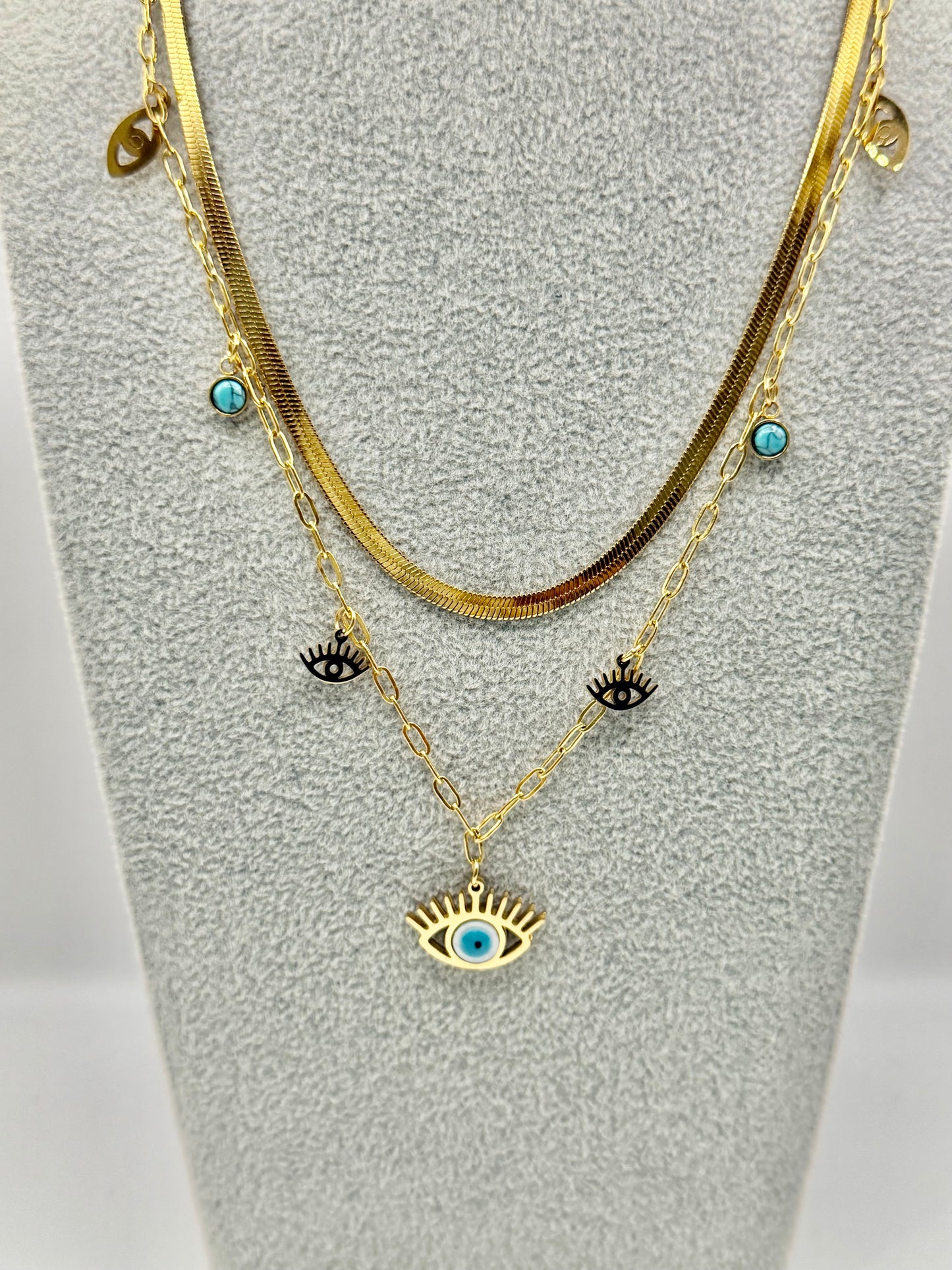 EVIL EYE NECKLACE