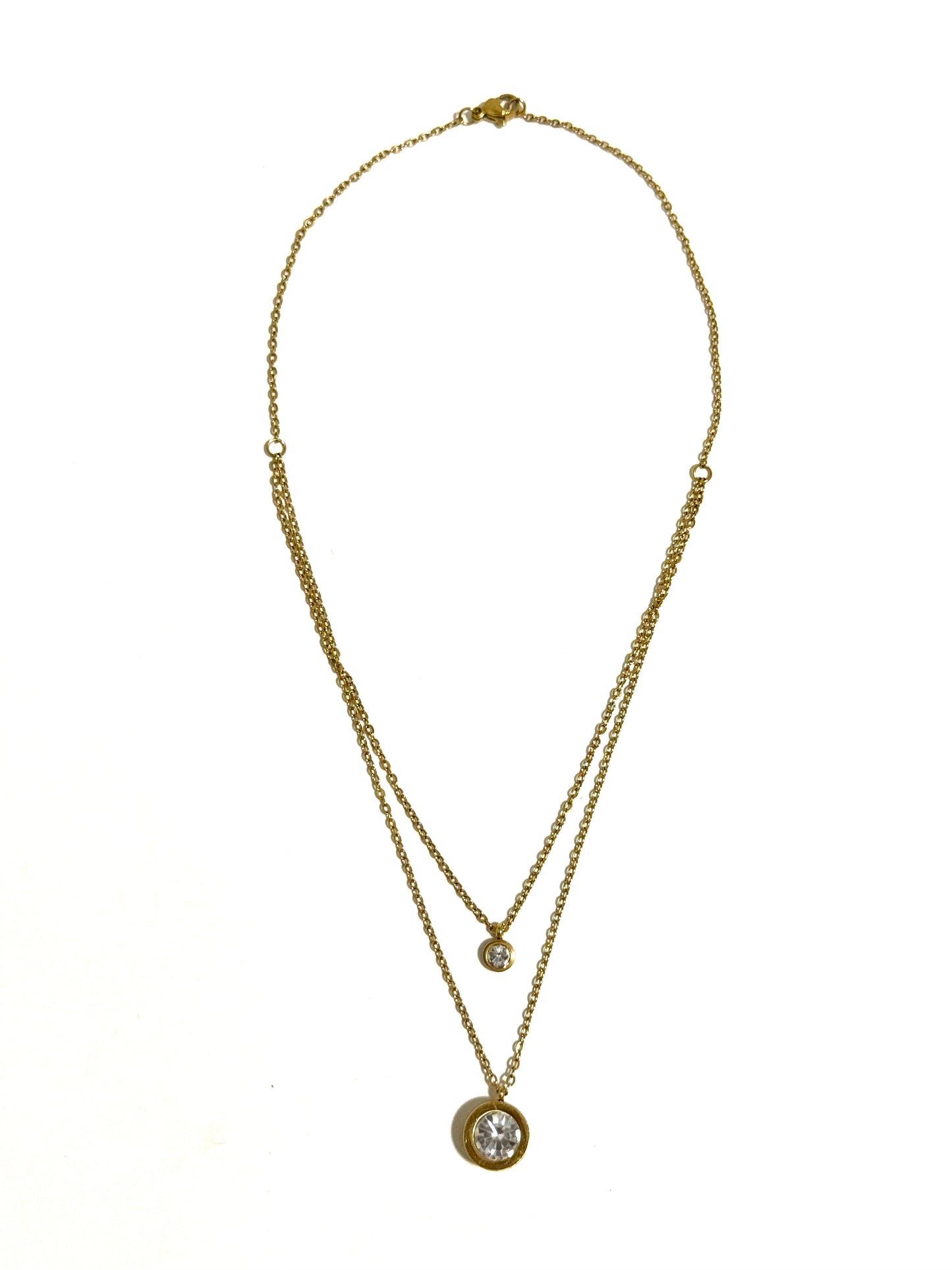 DOUBLE Z NECKLACE