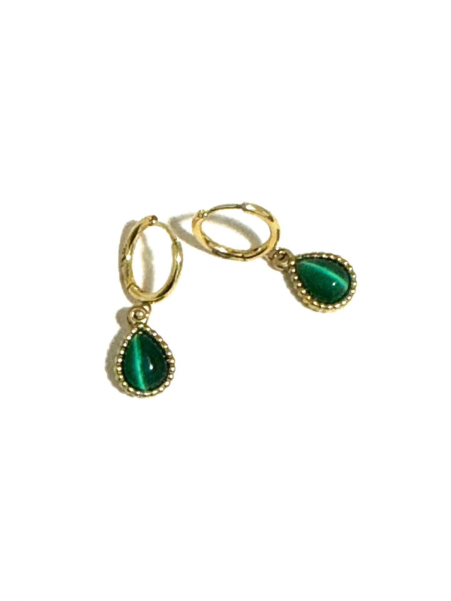 ERINA EARRING GREEN