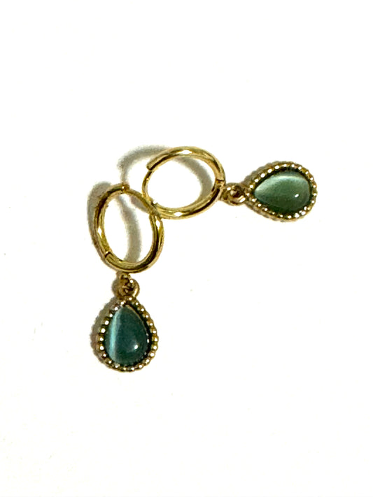 ERINA EARRING OLIVE