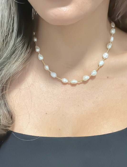 EMMA PEARL NECKLACE