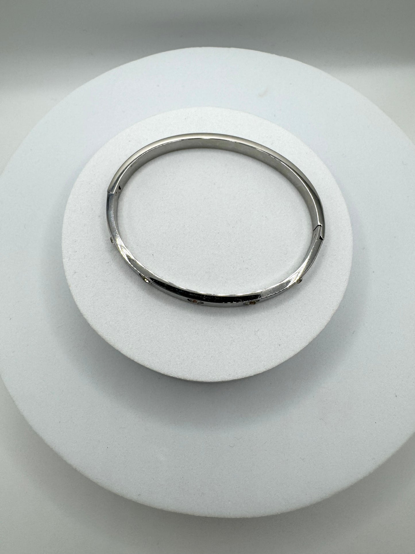 SILVA BANGLE BRACELET SILVER