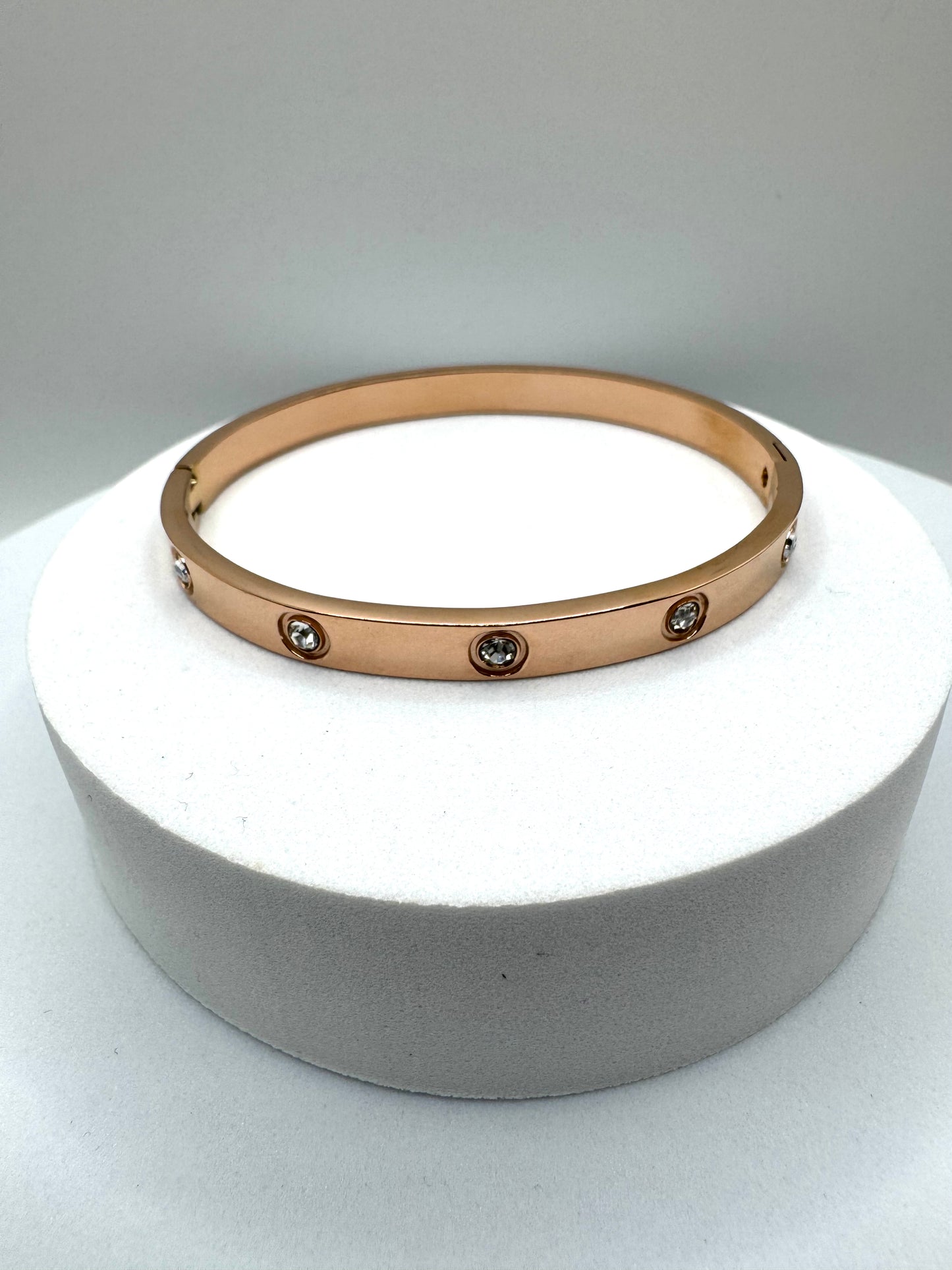 SILVA BANGLE BRACELET ROSE GOLD