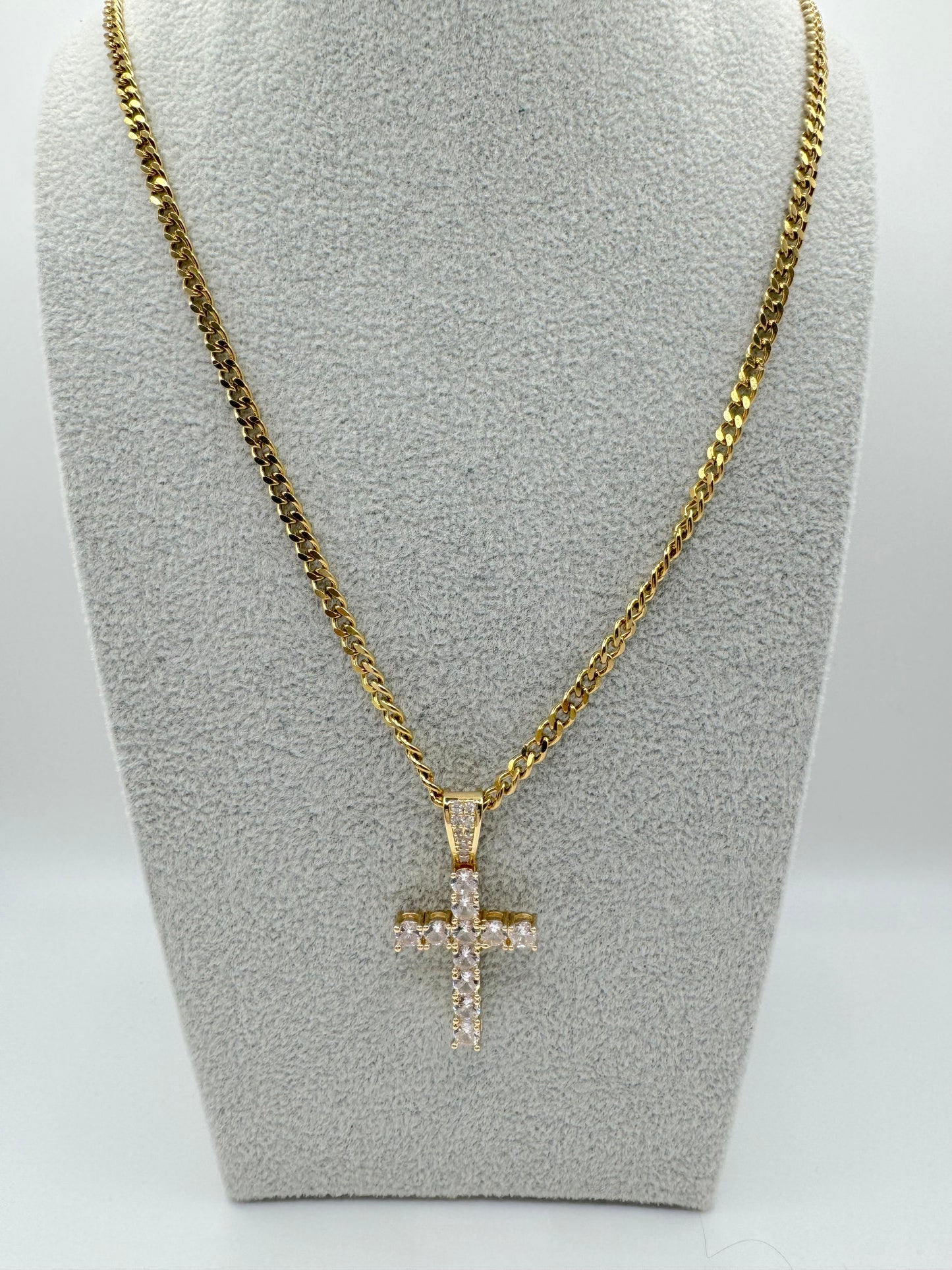 ETERNAL CROSS NECKLACE